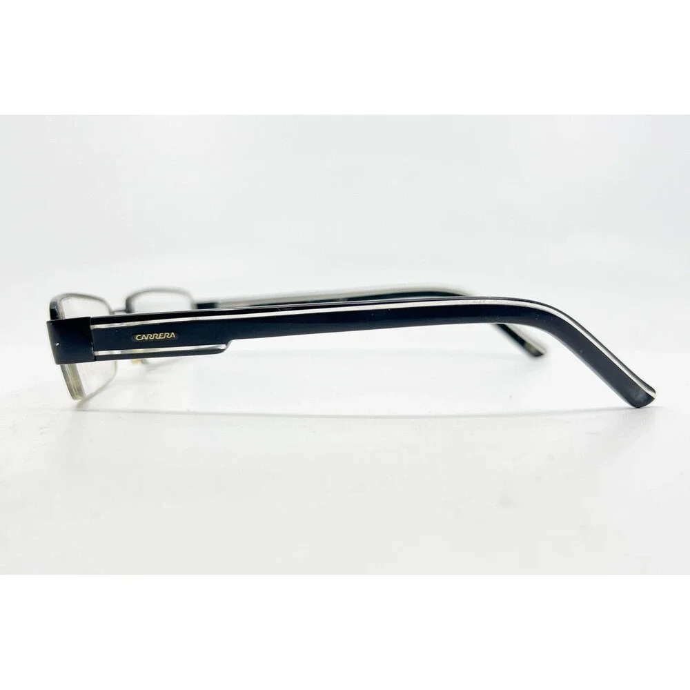 Carrera CA7561 1P3 Black Rectangular Eyeglasses Frames 52-19-140 Womens Eyewear